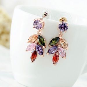 Beautiful Multicolor Dangling Earrings